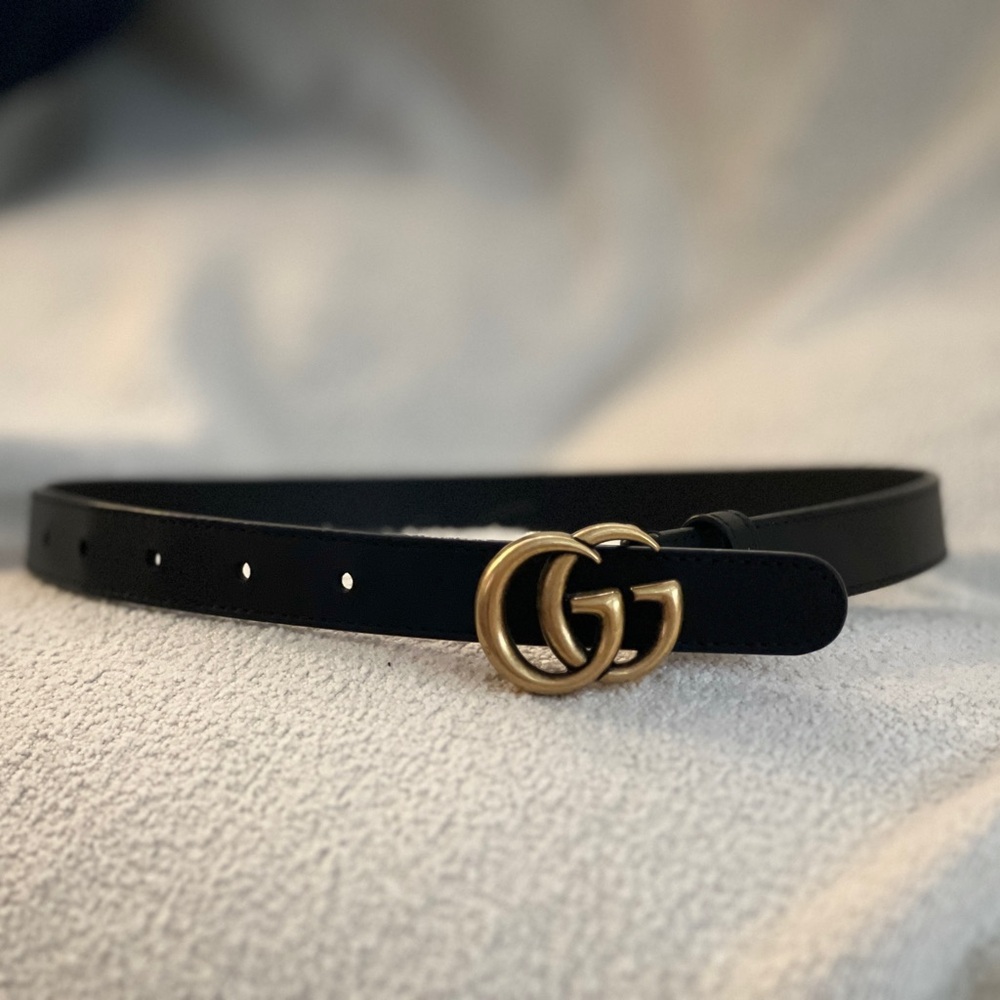 Gucci leather belt